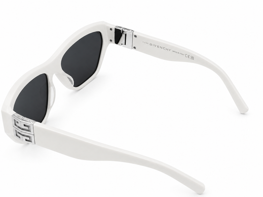 Givenchy Ivory Geometric Cat-Eye Sunglasses
