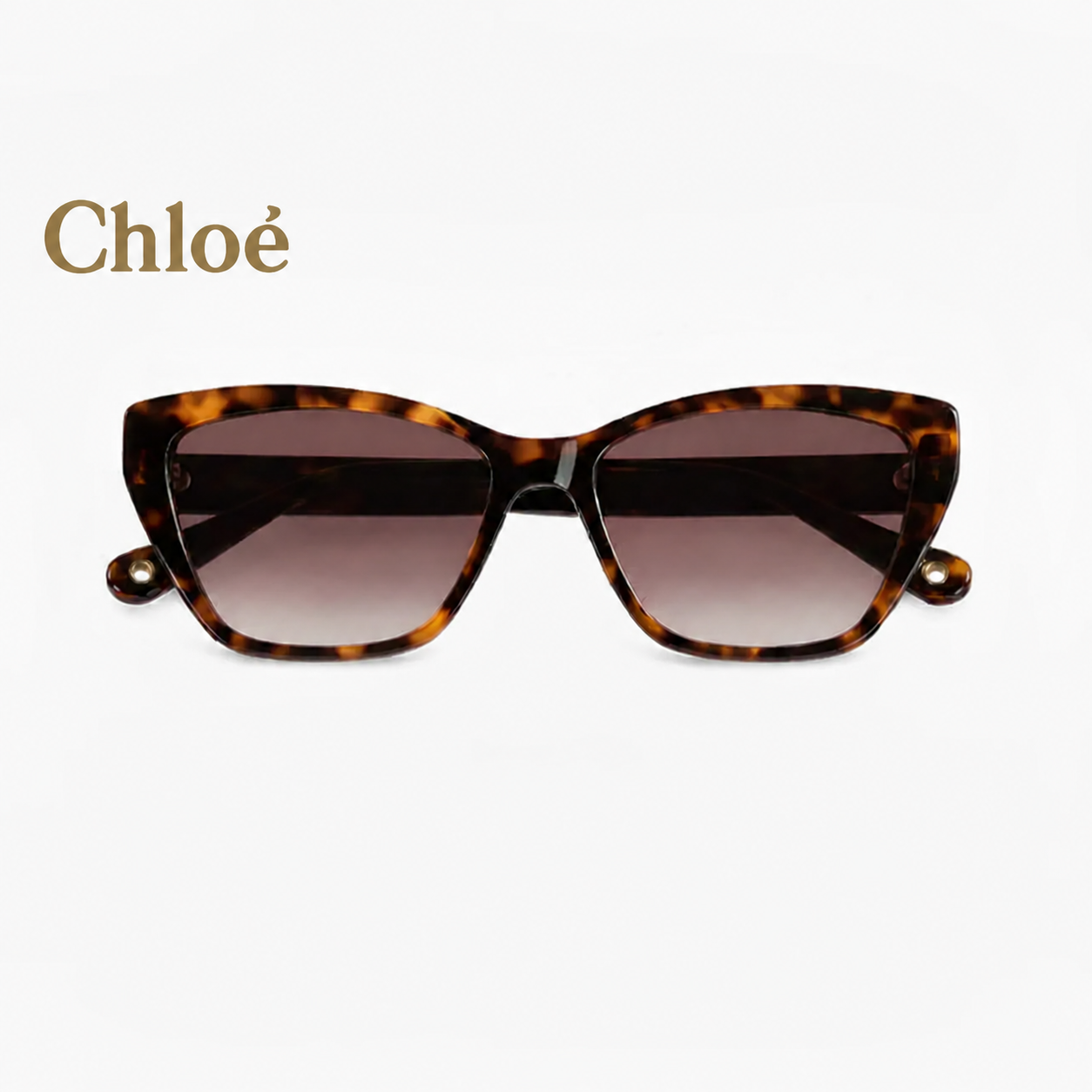 Chloé Cat-Eye Tortoiseshell Sunglasses