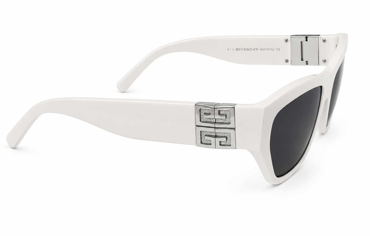 Givenchy Ivory Geometric Cat-Eye Sunglasses