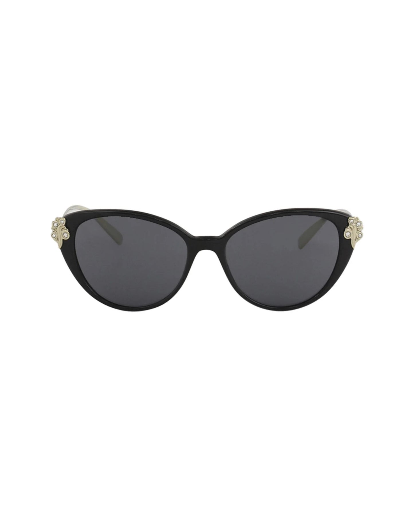 Versace Black Cat-Eye Sunglasses
