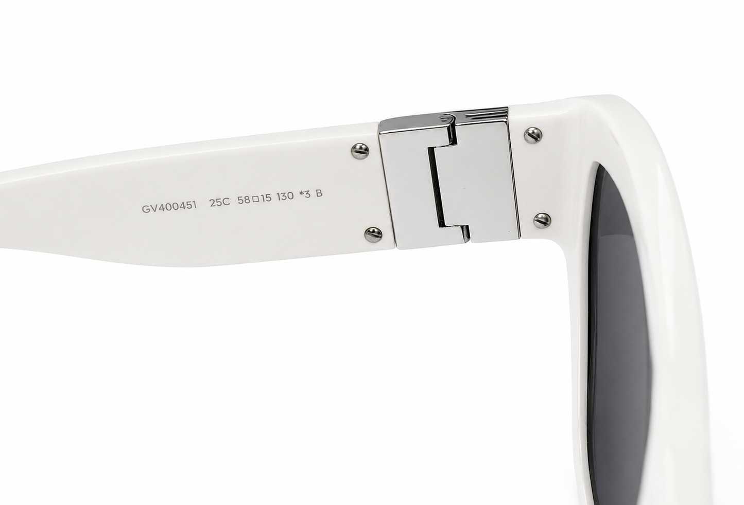 Givenchy Ivory Geometric Cat-Eye Sunglasses