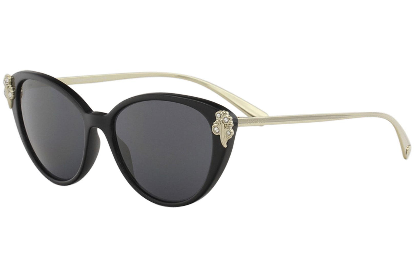 Versace Black Cat-Eye Sunglasses