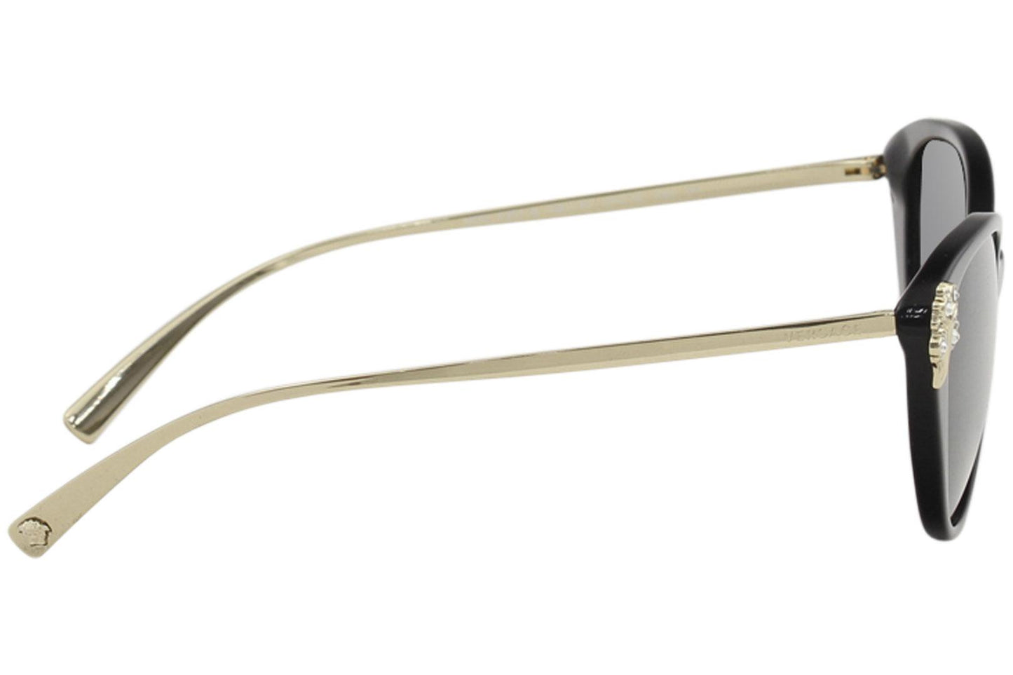 Versace Black Cat-Eye Sunglasses